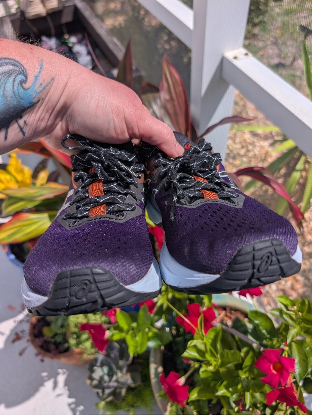 ASICS GT-1000 11 TR Women's Size 9 Trail Running Shoes Nature Bathing RARE COLOR - Picture 7 of 15